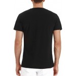 Black Mens Fashion Henley Shirts Long Sleeve Button Cotton T-Shirt with Pocket Black Mens Fashion Henley Shirts Long Sleeve Button Cotton T-Shirt with Pocket