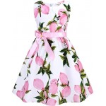 E8 Kid Floral Cotton Girls Dresses Summer Girl Clothes E8 Kid Floral Cotton Girls Dresses Summer Girl Clothes