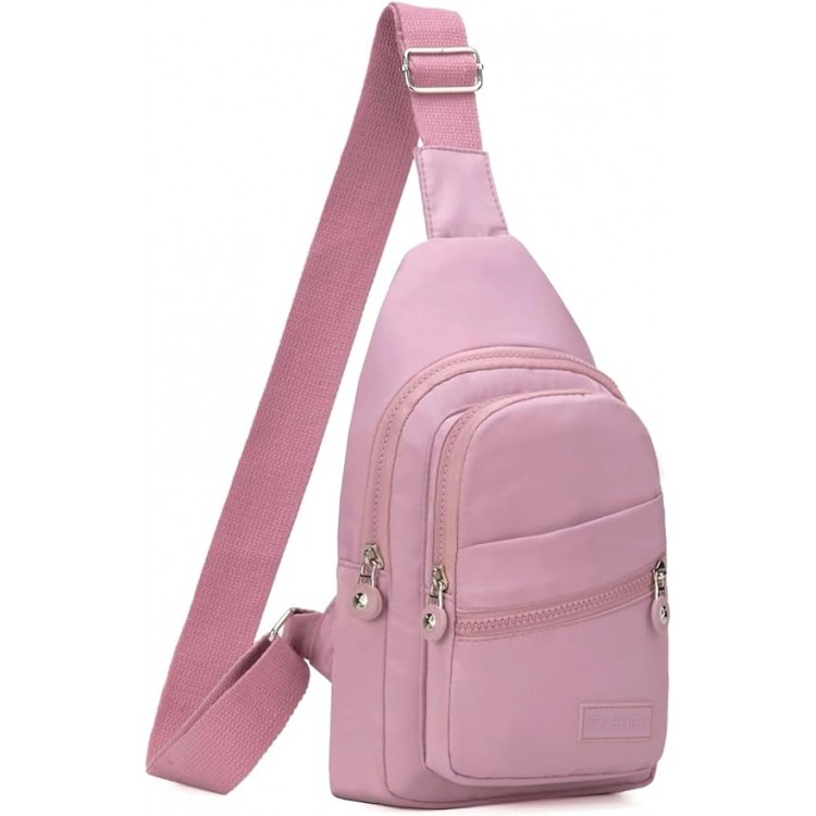 Lilac Small Sling Backpack Crossbody Sling Bag, Chest Bag Daypack Fanny Pack Cross Body Bag for Outdoors Hiking Traveling Lilac Small Sling Backpack Crossbody Sling Bag, Chest Bag Daypack Fanny Pack Cross Body Bag for Outdoors Hiking Traveling