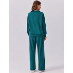 2 Piece Sets for Women 2024 Fall Outfits Sweatsuit Oversized Sweatshirt Wide Leg Sweatpants Matching Set Tracksuit 2 Piece Sets for Women 2024 Fall Outfits Sweatsuit Oversized Sweatshirt Wide Leg Sweatpants Matching Set Tracksuit